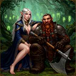 Elf and Dwarf