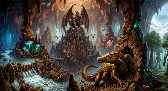 Elemental Plane Earth of Sesamar