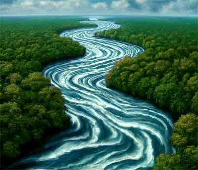 White Water River, Western Lands, Google Gemini